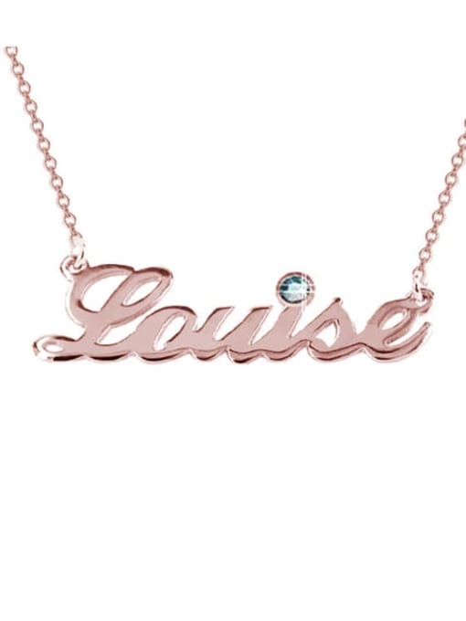 Luis clearance name necklace